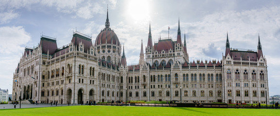Fototapeta na wymiar Hungarian Parliament, Budapest, Hungary