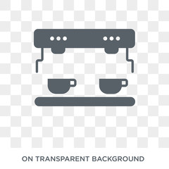 espresso maker icon. espresso maker design concept from Electronic devices collection. Simple element vector illustration on transparent background.