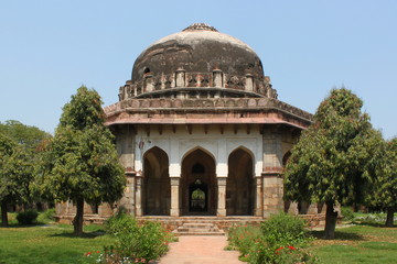 Fototapeta premium Tomb building of Sikander Lodi in New Delhi, India