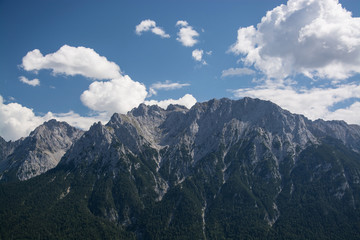 Karwendel bei Mittenwald, Bayern, Deutschland