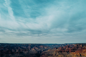 Fototapeta na wymiar Beautiful aerial View of the Grand Canyon