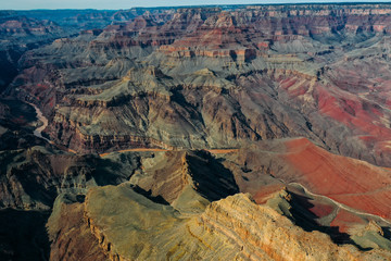 Beautiful aerial View of the Grand Canyon