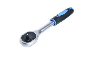 knob for socket wrench, nut ratchet close up isolate