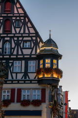 Rothenburg ob der Tauber, Bayern, Deutschland