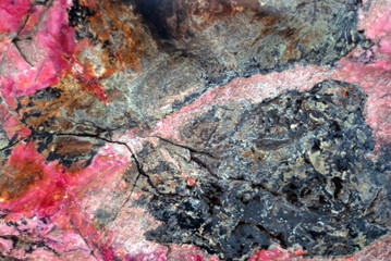 background - pink rock surface
