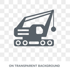 Demolition icon. Trendy flat vector Demolition icon on transparent background from Construction collection. High quality filled Demolition symbol use for web and mobile