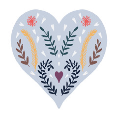 Happy Valentines Day with Heart Shape Design Vector, 14 February, Usable for Banners, Greeting and Invitation Card.