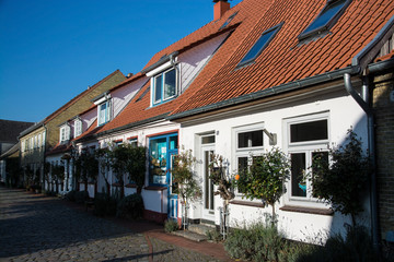 Fototapeta na wymiar Der Holm, Schleswig, Schleswig-Holstein, Deutschland