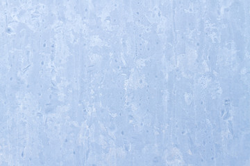 Frosty patterns on a frozen ice box in the early morning