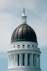 The Maine State House, in Augusta, Maine - obrazy, fototapety, plakaty
