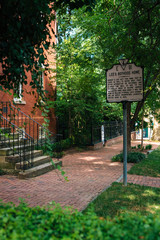Robert E Lee's Boyhood Home, in Alexandria, Virginia