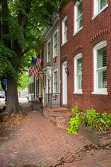 Fototapeta na wymiar The George Lewis Seaton House, in Alexandria, Virginia