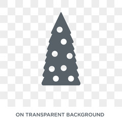 Pines icon. Pines design concept from Christmas collection. Simple element vector illustration on transparent background.