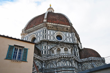 Fototapeta premium Firenze, la Basilica di Santa Maria del Fiore e Cupola del Brunelleschi