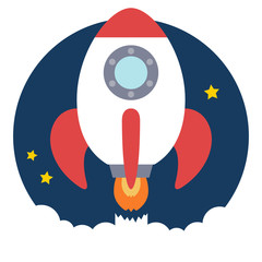 ロケット発射　（START UP / LAUNCH)