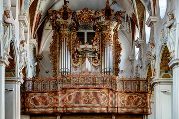 Orgel in der Kirche Sankt Magnus in Bad Schussenried