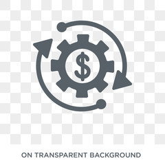 Ethical investment icon. Ethical investment design concept from Ethical investment collection. Simple element vector illustration on transparent background.