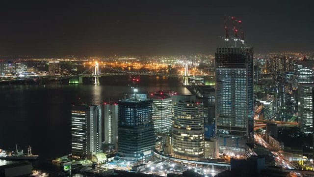 東京風景・タイムラプス・4K