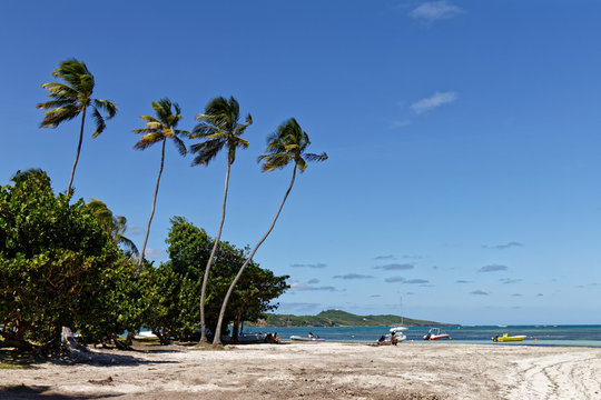Beach of Pointe Faula - Le Vauclin, Martinique FWI