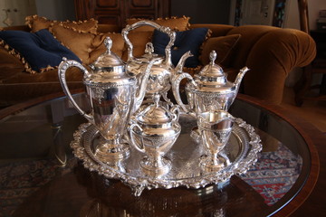 Sterling silvertea set