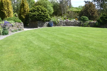 Abwaschbare Fototapete Garten Ein perfekter englischer Landhausgarten