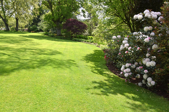 A perfect English country garden