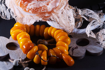 amber stone bracelet