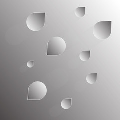 background 3d/In the picture, 3D picture with objects. Picture for a screensaver, a presentation, a project