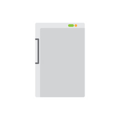freezer colored flat icon vector design illustration