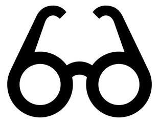 Reading Glasses Vector Icon.eps