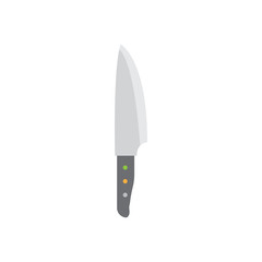 knife colored flat icon vector design illustration
