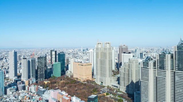 4K・東京風景・タイムラプス・空撮