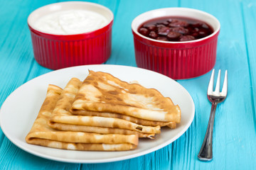 russian tradition pancakes