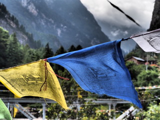 Annapurnas trekking - Flag