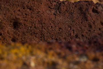 beautiful textured brown stone surface