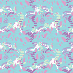 Retro vintage 80 Memphis style of fashion illustration. Seamless abstract illustration background.