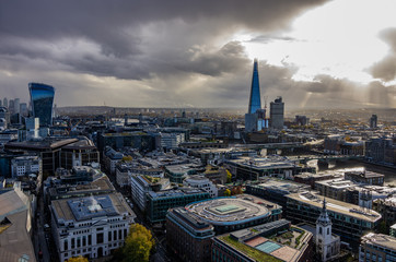 View of London form St Paul's Cathedral dome © Konrad