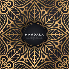 luxury ornamental mandala design background