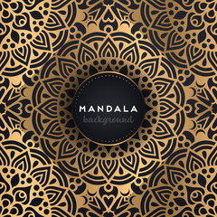 luxury ornamental mandala design background