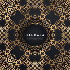 luxury ornamental mandala design background