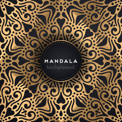 luxury ornamental mandala design background