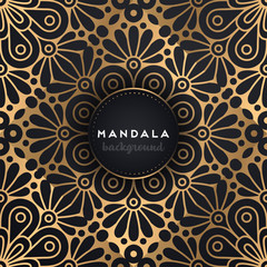 luxury ornamental mandala design background