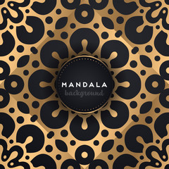 luxury ornamental mandala design background