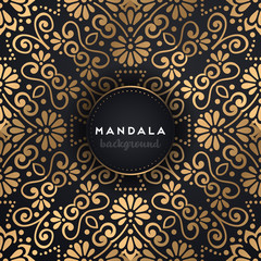 luxury ornamental mandala design background