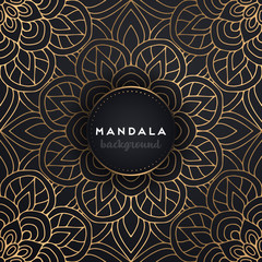 luxury ornamental mandala design background