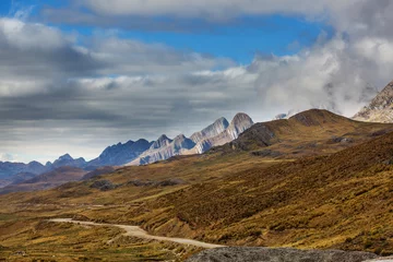 Photo sur Plexiglas Alpamayo Mountains in Peru