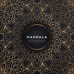 luxury ornamental mandala design background