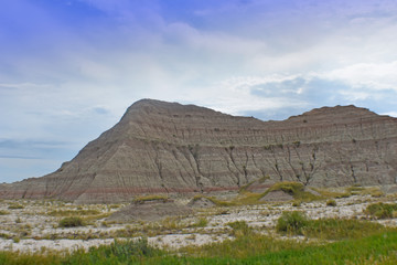 Fototapeta na wymiar Badlands of S. Dakota