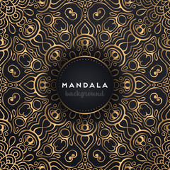 luxury ornamental mandala design background