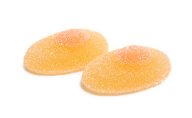 jelly candies isolated